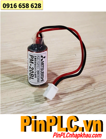 Mitsubishi PM-20BL, Pin Mitsubishi PM-20BL lithium 3.6v 1/2AA 1000mAh _Xuất xứ NHẬT 